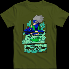 Createyou Kakashi Hatake - Férfi - Sötétzöld - XL