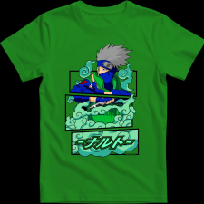 Createyou Kakashi Hatake - Gyermek - Zöld - M gyerek póló