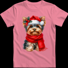 Createyou Karácsonyi Yorki - Gyermek - Pink - XS