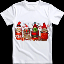 Createyou Kari manók bögrékben - Férfi - Fehér - S férfi póló