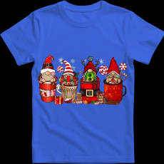 Createyou Kari manók bögrékben - Férfi - Királykék - 2XL