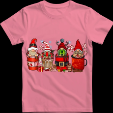 Createyou Kari manók bögrékben - Férfi - Pink - 2XL