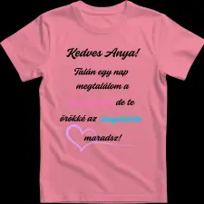 Createyou Kedves Anya - Gyermek , Pink , M gyerek póló