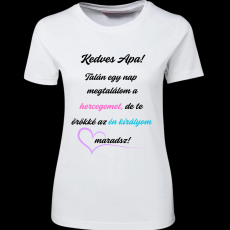 Createyou Kedves Apa! - Női - Fehér - M