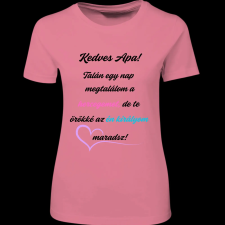 Createyou Kedves Apa! - Női - Pink - L női póló