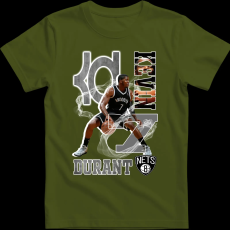 Createyou Kevin Durant - Férfi - Sötétzöld - L