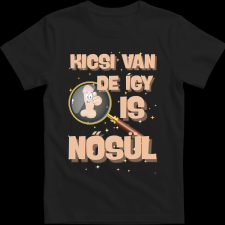 Createyou Kicsi van de így is nősül - Férfi - Fekete - M férfi póló