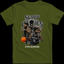 Createyou Kyrie Irving - Gyermek - Sötétzöld - M gyerek póló