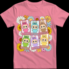 Createyou Labubu, 6 db - Férfi - Pink - 3XL férfi póló