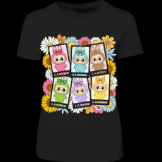 Createyou Labubu, 6 db - Női - Fekete - XL