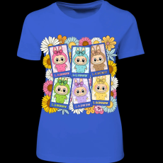 Createyou Labubu, 6 db - Női - Királykék - 2XL
