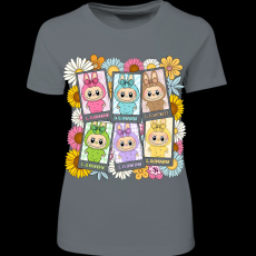 Createyou Labubu, 6 db - Női - Szürke - S