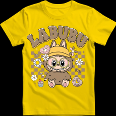 Createyou Labubu, barna - Férfi - Sárga - L