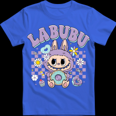 Createyou Labubu és a fánk, lila - Gyermek - Királykék - XS