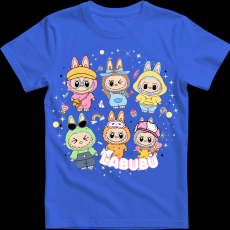 Createyou Labubu, hatan vannak - Férfi - Királykék - L