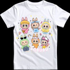 Createyou Labubu, hatan vannak - Gyermek - Zöld - S