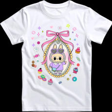 Createyou Labubu kép - Gyermek - Fehér - M