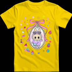 Createyou Labubu kép - Gyermek - Sárga - XL