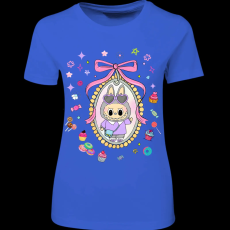 Createyou Labubu kép - Női - Királykék - M