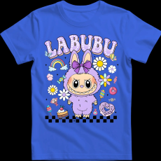 Createyou Labubu, lila - Férfi - Királykék - 3XL