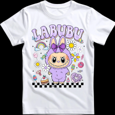 Createyou Labubu, lila - Gyermek - Fehér - S