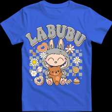 Createyou Labubu macival, szürke - Férfi - Királykék - S