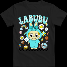 Createyou Labubu, menta - Férfi - Fekete - 3XL