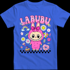 Createyou Labubu, pink - Férfi - Királykék - 3XL