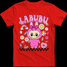 Createyou Labubu, pink - Gyermek - Piros - S