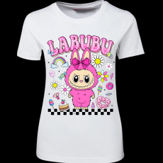 Createyou Labubu, pink - Női - Fehér - 2XL
