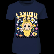 Createyou Labubu, sárgában - Női - Sötétkék - L