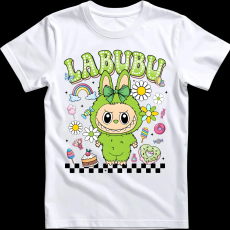 Createyou Labubu, zöld - Gyermek - Szürke - S