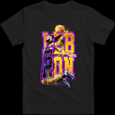 Createyou Lebron - Gyermek - Fekete - L gyerek póló