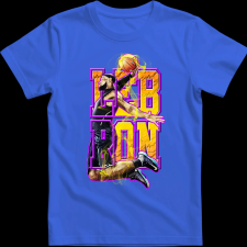 Createyou Lebron - Gyermek - Királykék - M gyerek póló