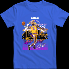 Createyou Lebron james Dunk - Férfi - Királykék - 3XL férfi póló