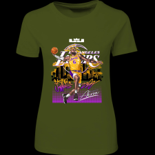 Createyou Lebron james Dunk - Női - Sötétzöld - L női póló