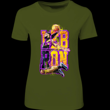 Createyou Lebron - Női - Sötétzöld - XL női póló