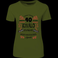 Createyou Legenda - Női - Sötétzöld - 2XL