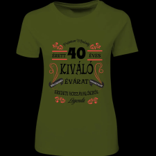 Createyou Legenda - Női - Sötétzöld - L női póló