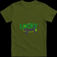 Createyou Lucky Girl - Gyermek , Sötétzöld , XS