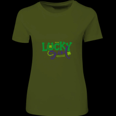Createyou Lucky Girl - Női , Sötétzöld , L