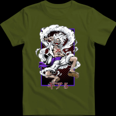 Createyou LUFFY - Férfi - Sötétzöld - 2XL