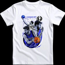 Createyou Luka Doncic - Gyermek - Fehér - S gyerek póló