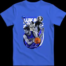 Createyou Luka Doncic - Gyermek - Királykék - XL