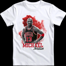 Createyou M. Jordan - Gyermek - Fehér - XS gyerek póló