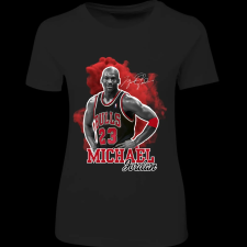 Createyou M. Jordan - Női - Fekete - S női póló