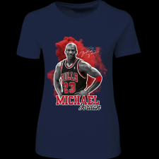 Createyou M. Jordan - Női - Sötétkék - XL női póló