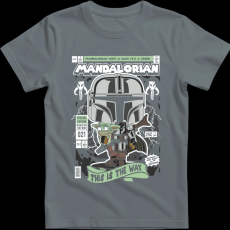 Createyou Mandalorian - Férfi - Szürke - M