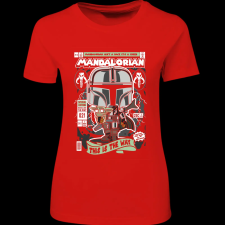 Createyou Mandalorian - Női - Piros - XL női póló