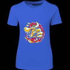 Createyou Mario - Bowser - Női - Királykék - 2XL